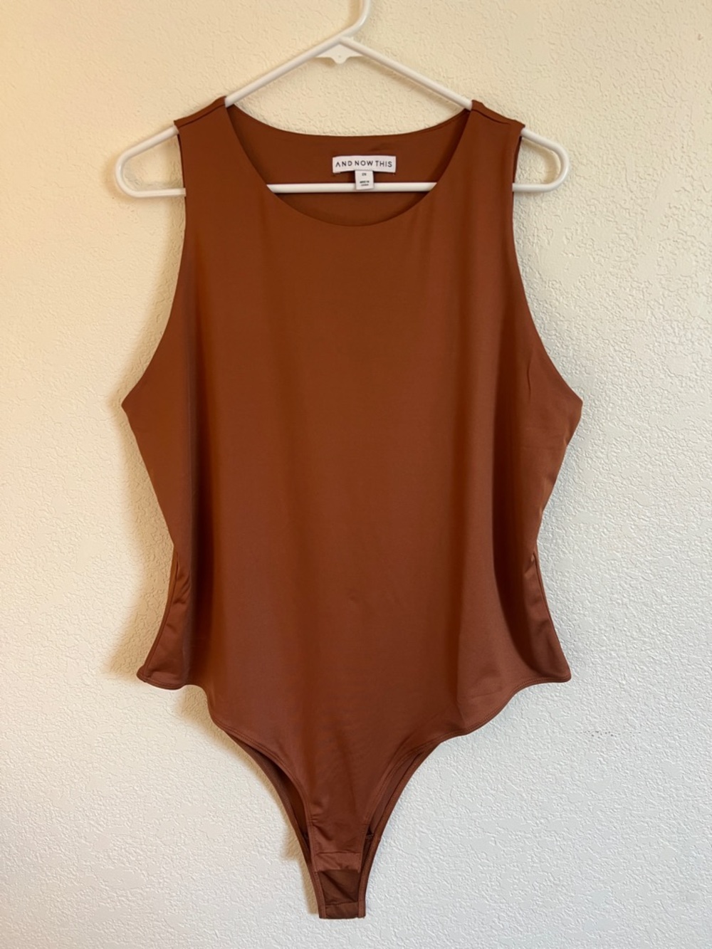 And Now This Scoop Neck Bodysuit